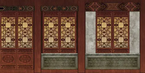 荥阳隔扇槛窗的基本构造和饰件