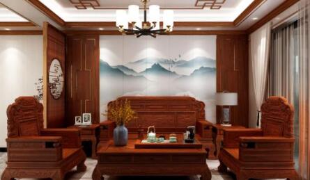 荥阳如何装饰中式风格客厅？